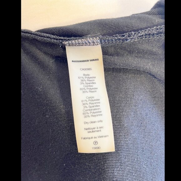 T by Alexander Wang Back Mesh Style Top - Size M - Picture 11 of 12